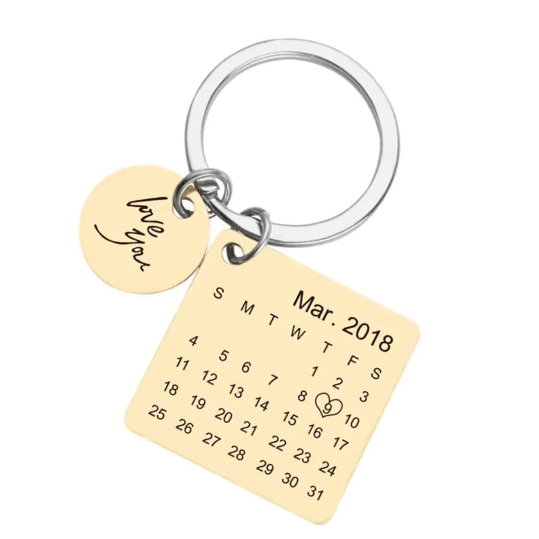Wrapsify Calendar Keychain - Family - to My Nephew - Have Fun, Be Safe, Make Good Choices, Call Your Uncle - Gkr27002 Buy Keychain Only