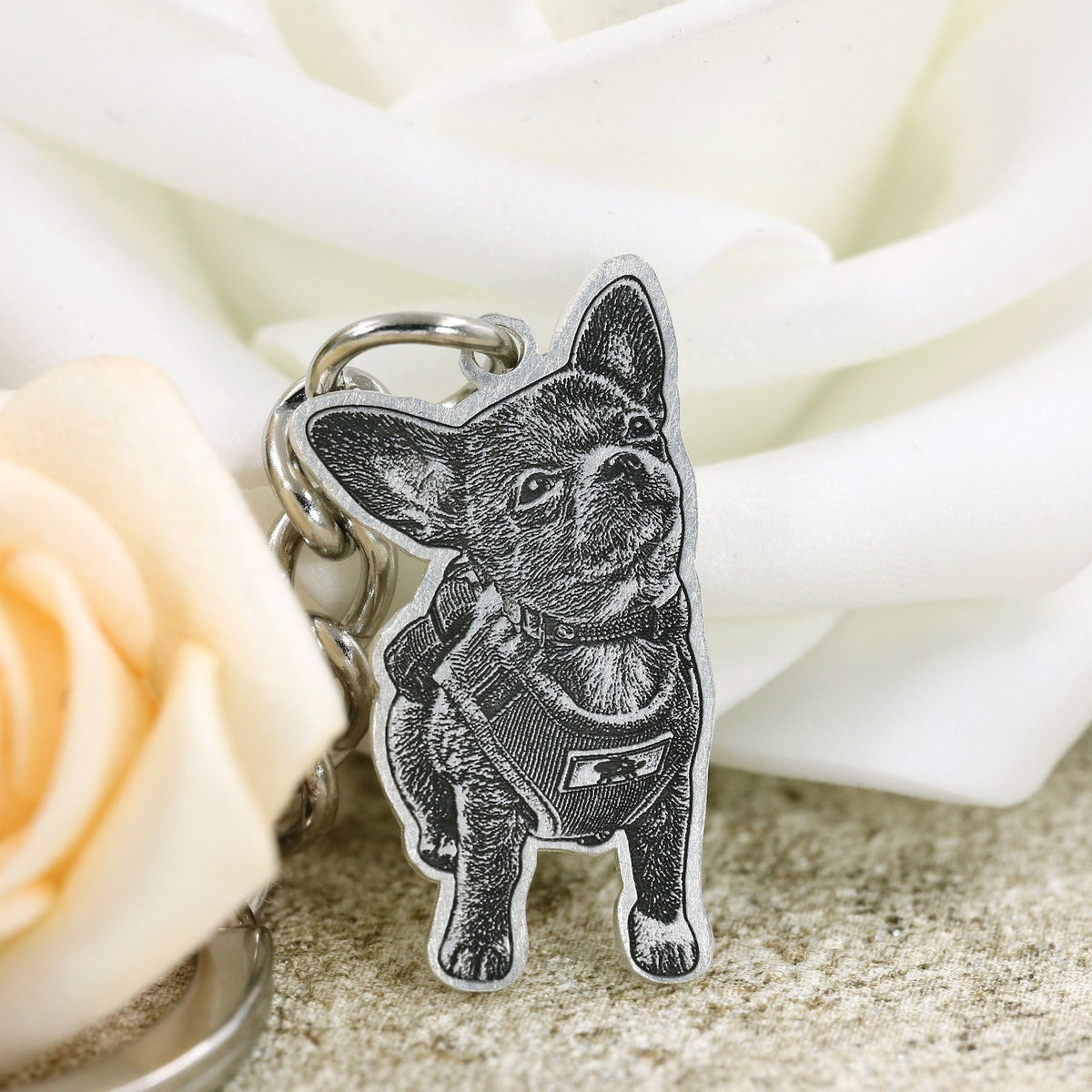 Personalized Pet Photo Keychain