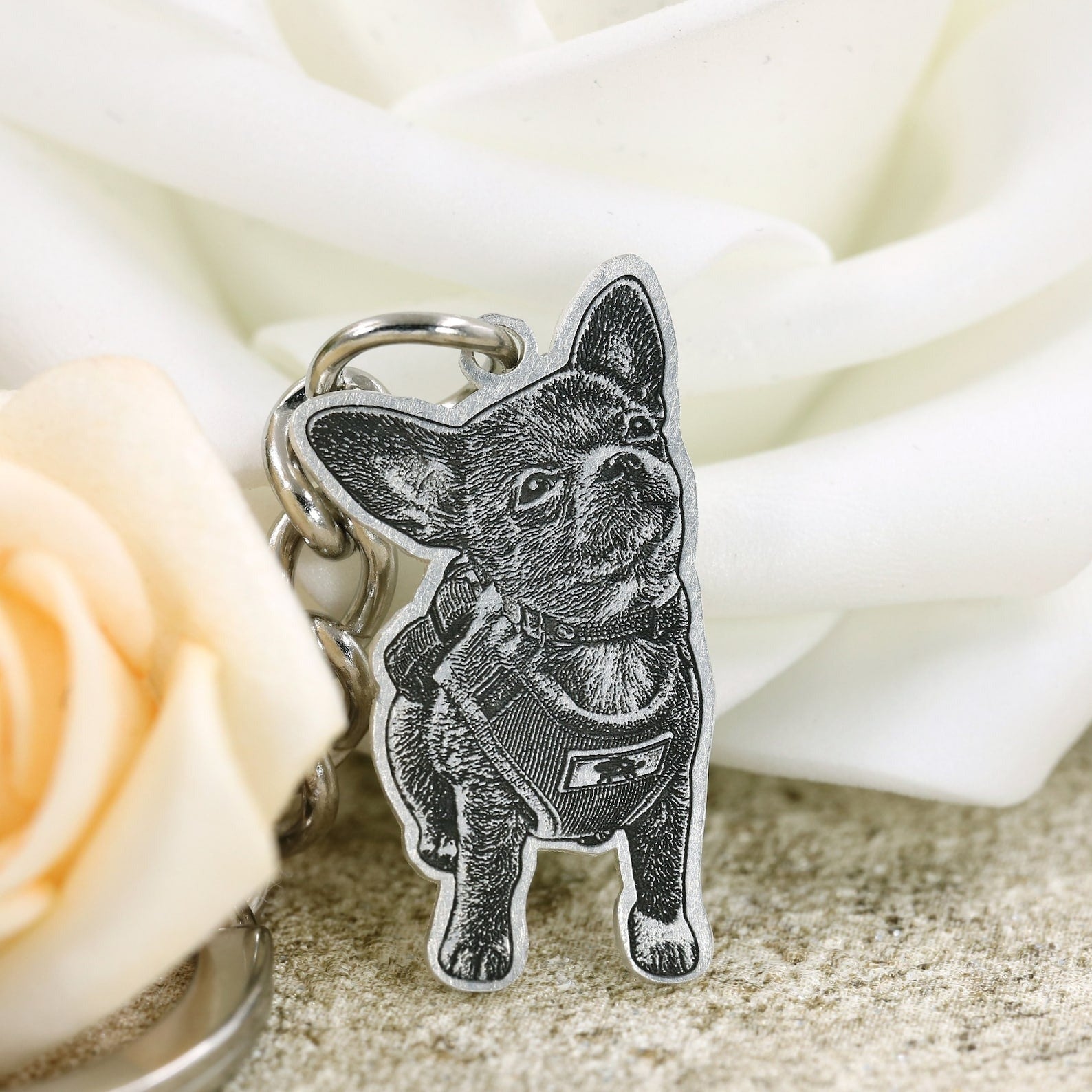 Personalized Pet Photo Keychain