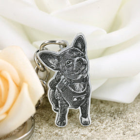 Personalized Pet Photo Keychain