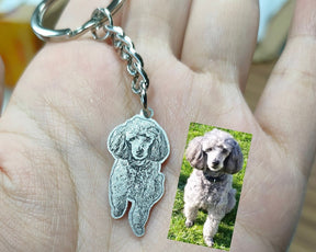 Personalized Pet Photo Keychain