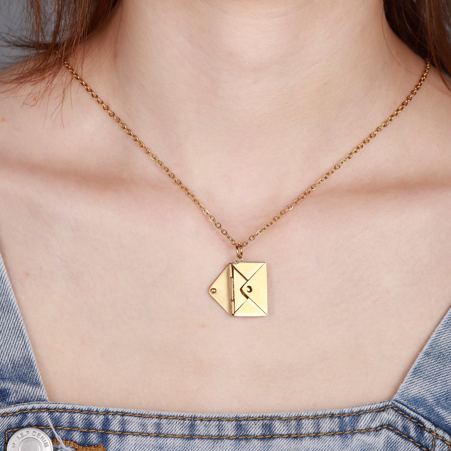 Love Letter Envelope Necklace