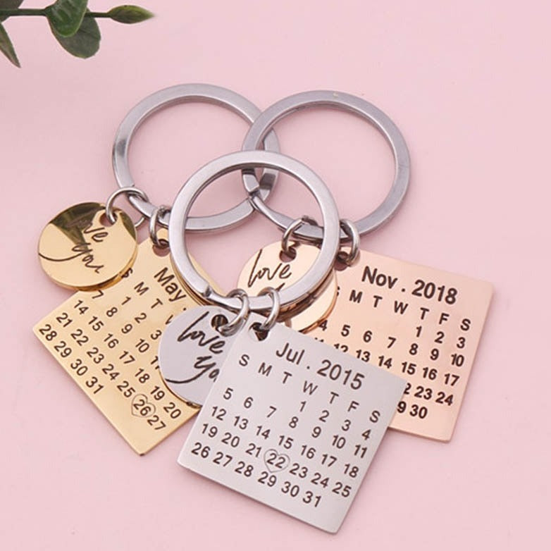 Wrapsify Calendar Keychain - Family - to My Nephew - Have Fun, Be Safe, Make Good Choices, Call Your Uncle - Gkr27002 Buy Keychain Only